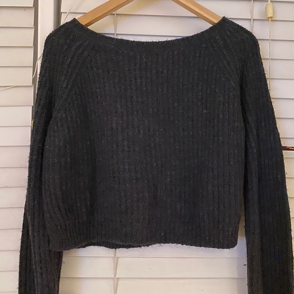 Cropped sweater